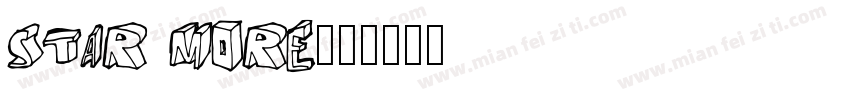 star more字体转换